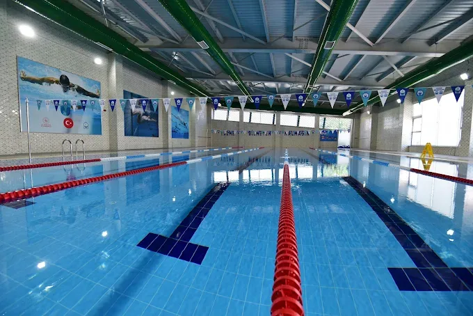 Naim Süleymanoğlu Spor Kompleksi Yüzme Havuzu Logo