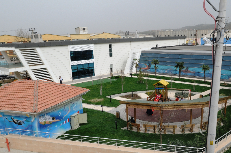 Çalı Kapalı Yüzme Havuzu Logo