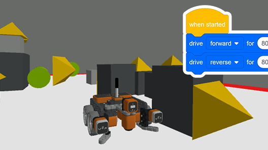 VEX Robotics V5 Block Programming with VEXCode VR