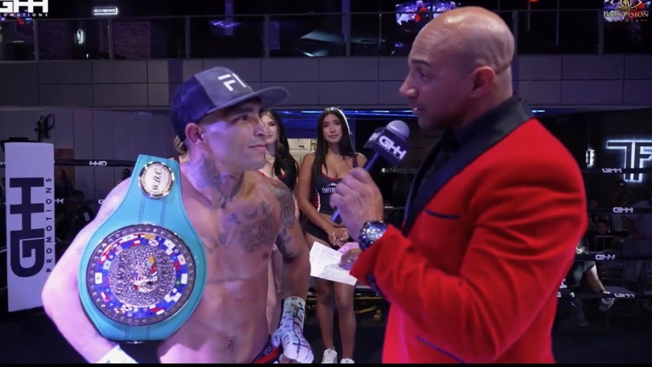 New USWBC Featherweight Champion - Victor Hernandez