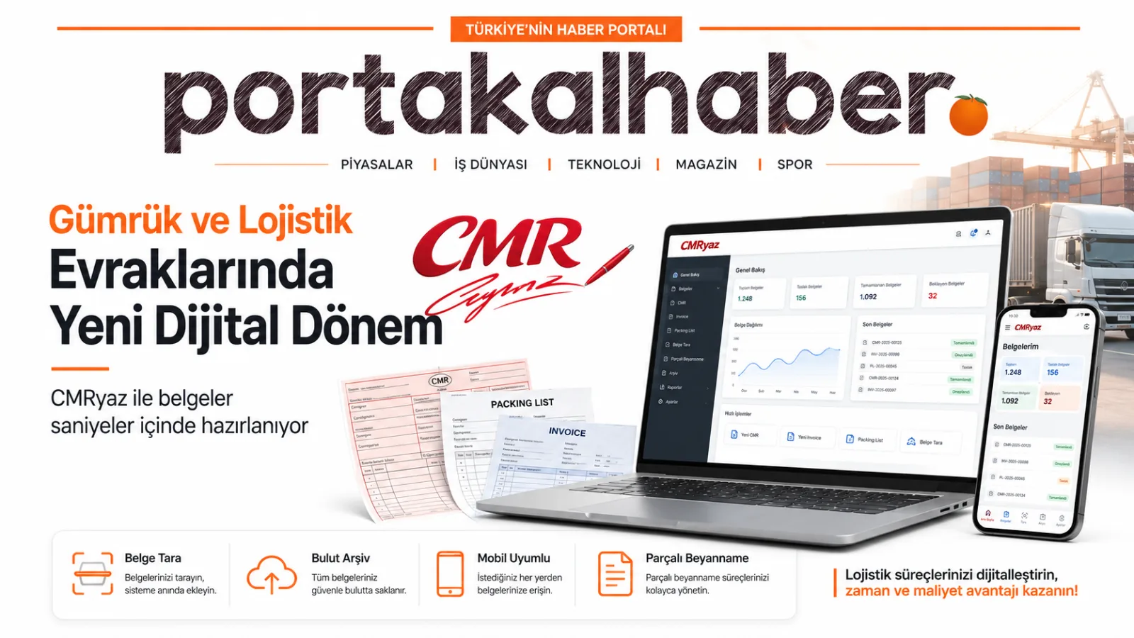 Portakal Haber'de Haberimiz Çıktı