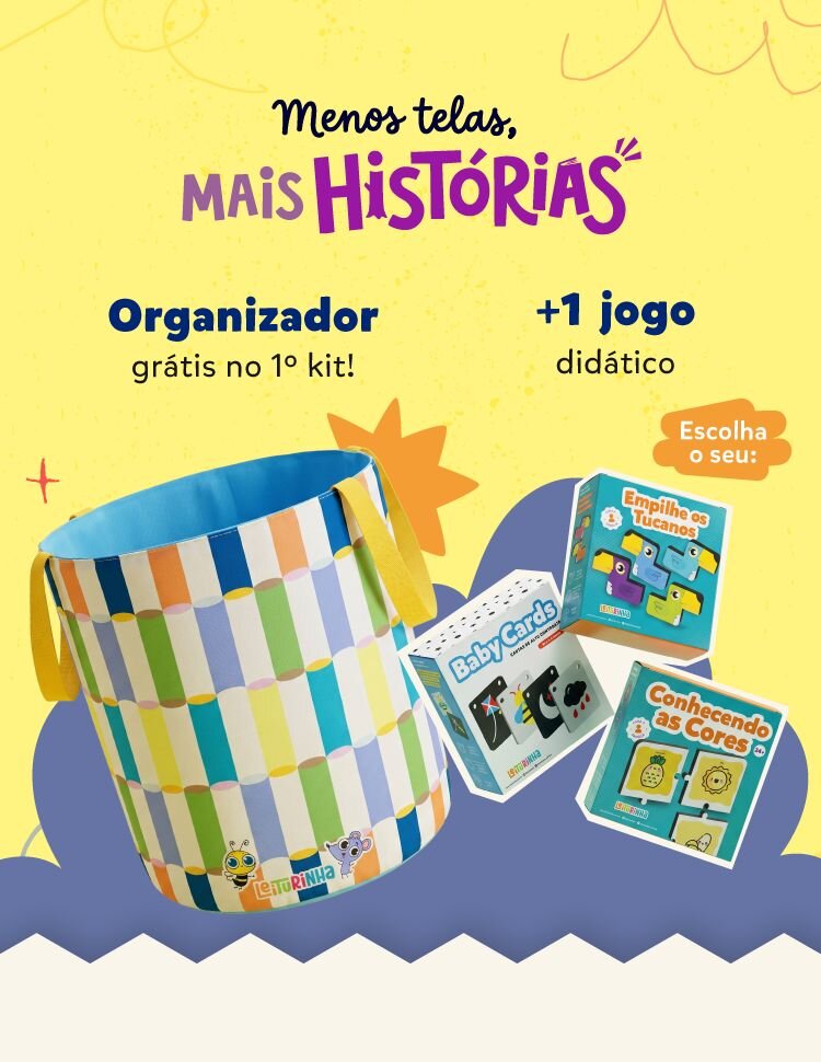 Menos telas, mais histórias