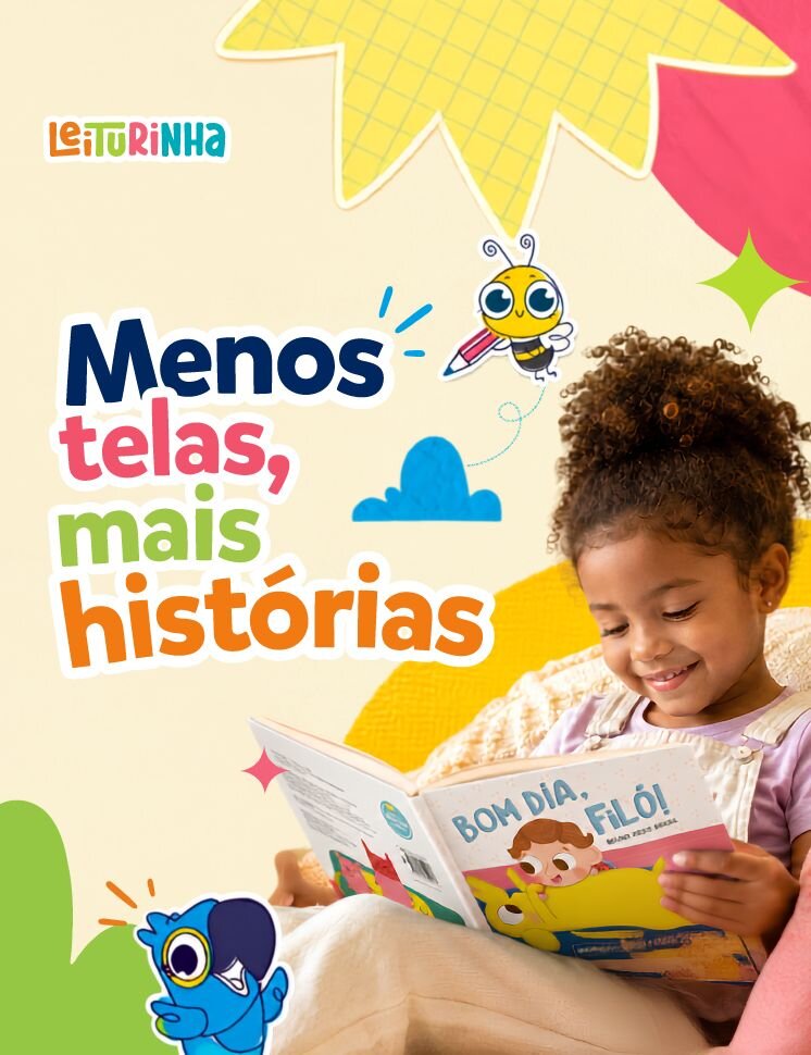 Menos telas, mais histórias