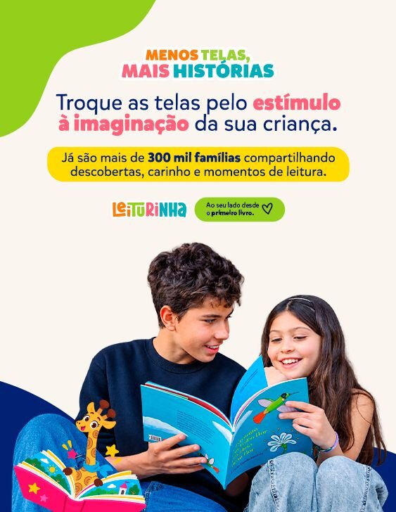 Menos telas, mais histórias: troque as telas pelo estímulo à imaginação da sua criança