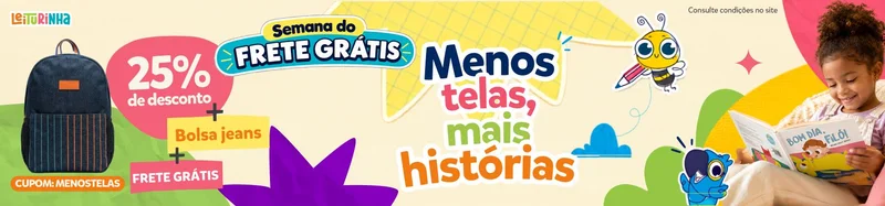 Menos telas, mais histórias