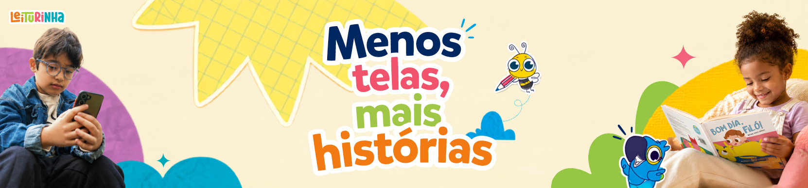 Menos telas, mais histórias