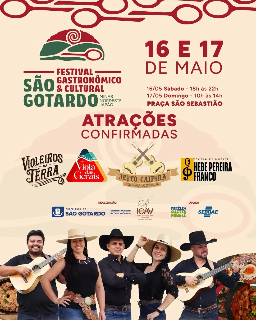 festival gastronômico e cultural 