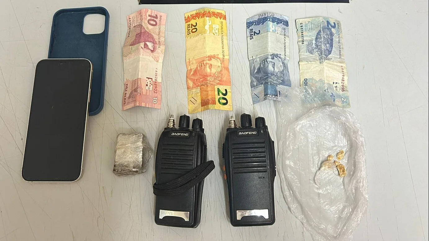 PM prende homem por tráfico de drogas em Coromandel
