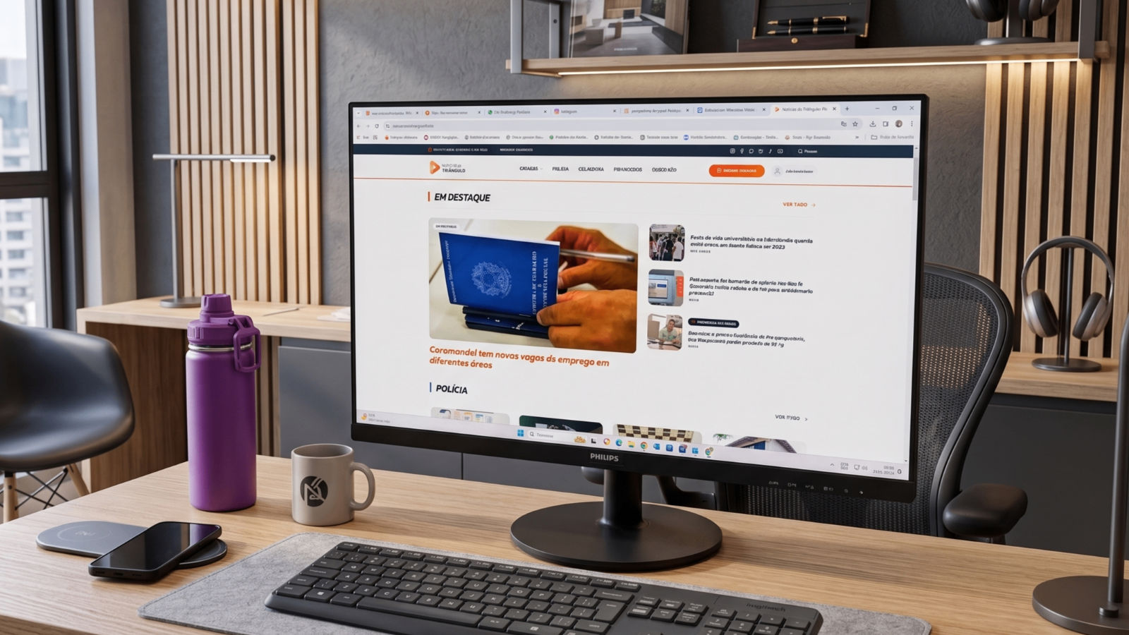 Notícias do Triângulo lança nova versão do portal com foco em experiência do usuário, conteúdo personalizado e inovação tecnológica