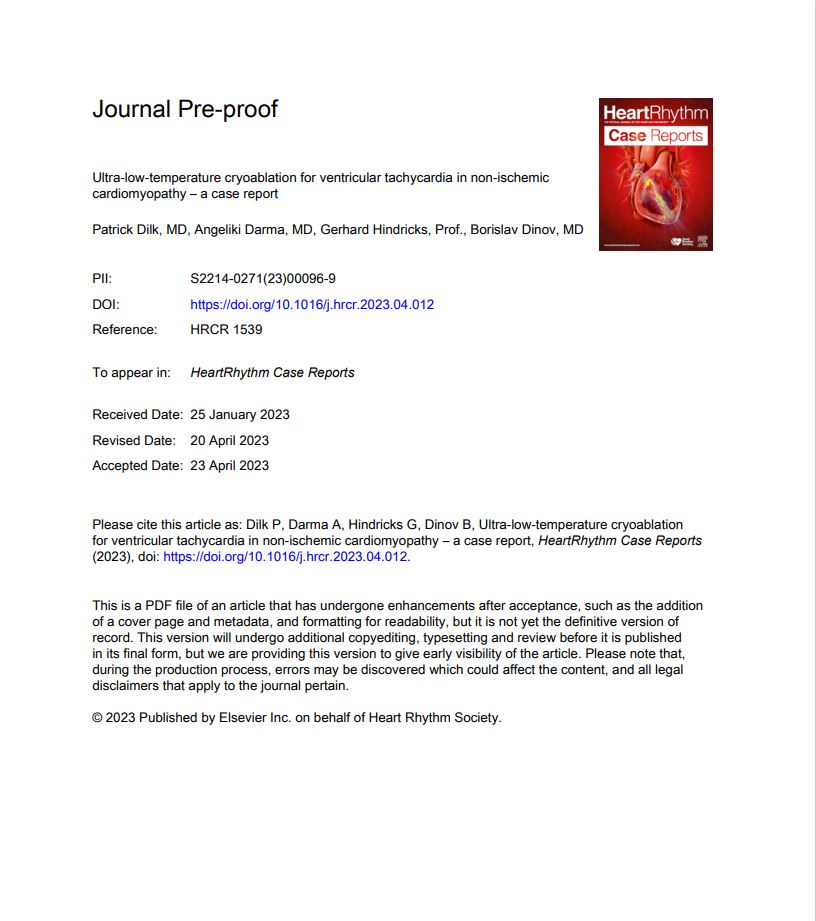 Heart Rhythm Case Reports 2023