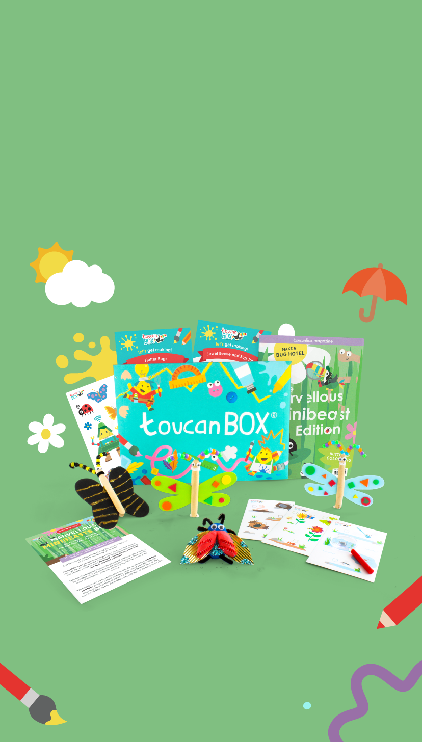 The all-in-one craft box for easy-peasy playtime!