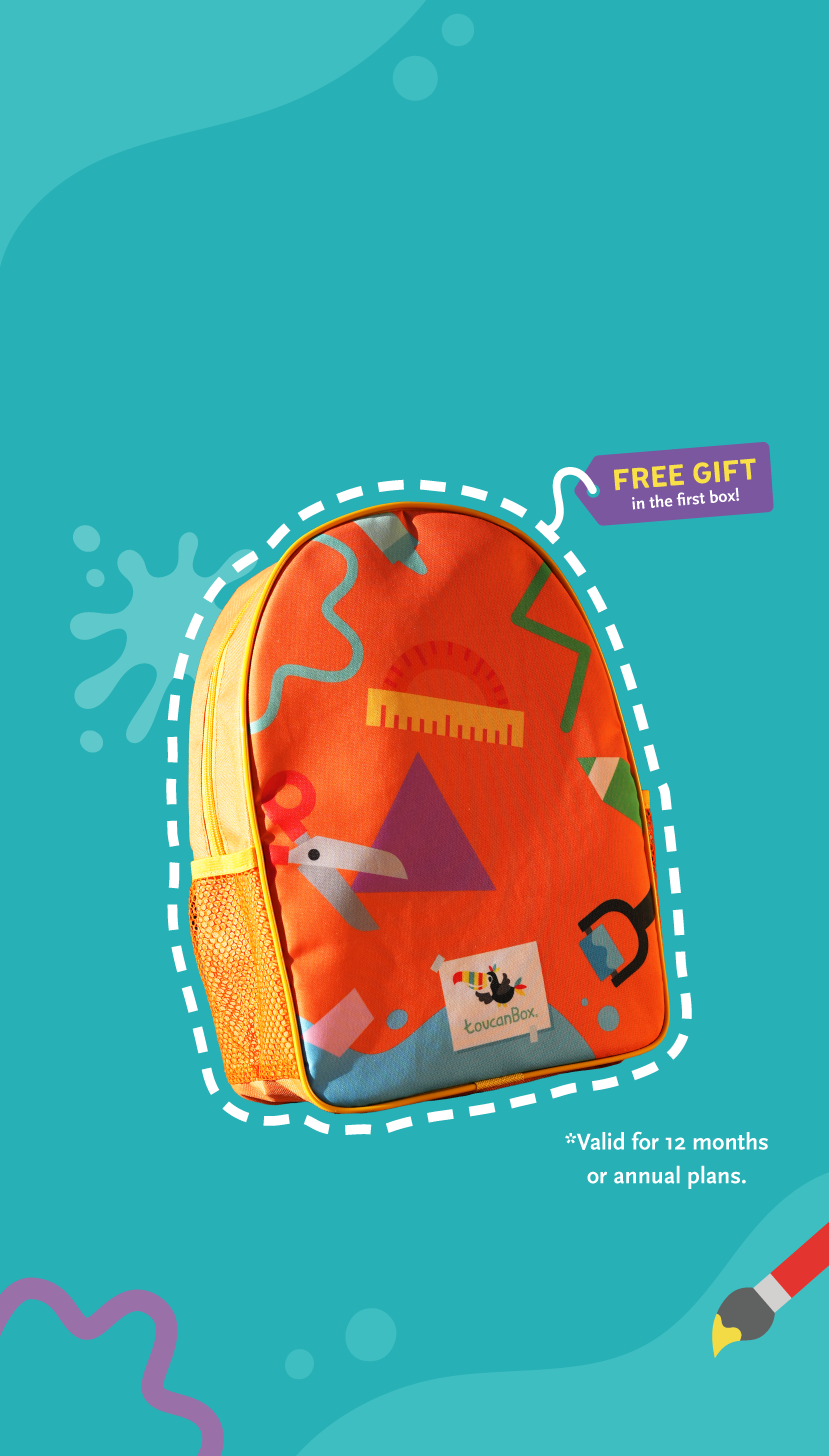 Subscribe to one of our annual plans and receive a FREE backpack!