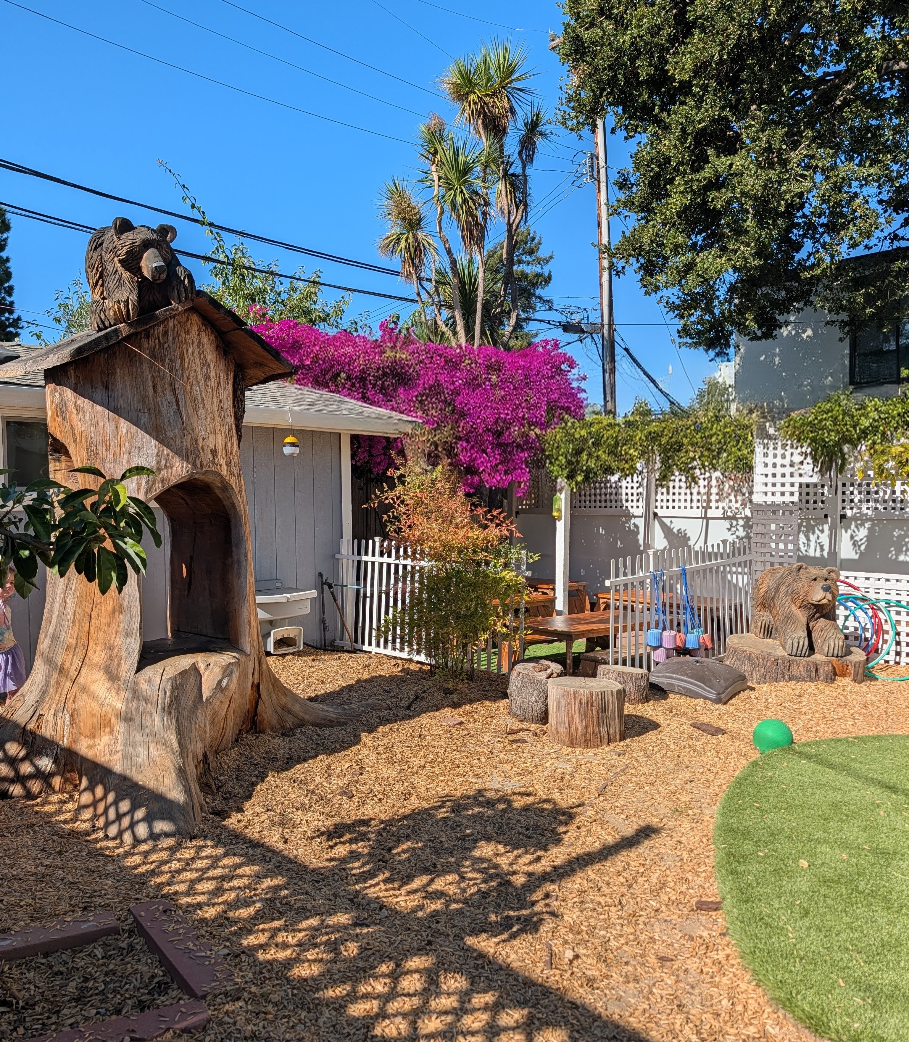 Lower school backyard
