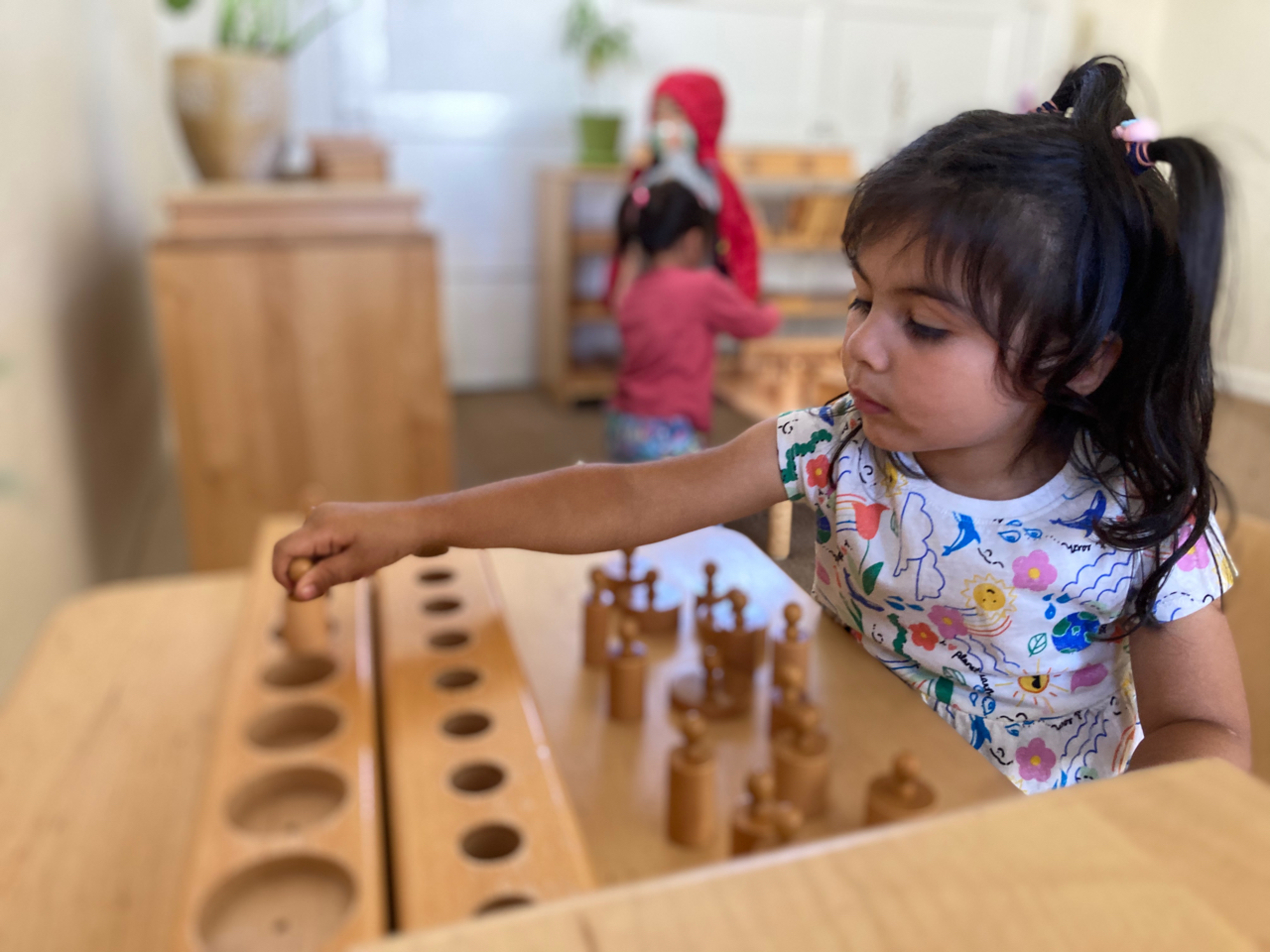 Image for homepage programs section: Children's House classroom.