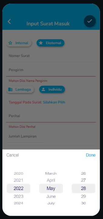 E-Distrack, Aplikasi Native Disposisi dan Tracking Layanan Persuratan