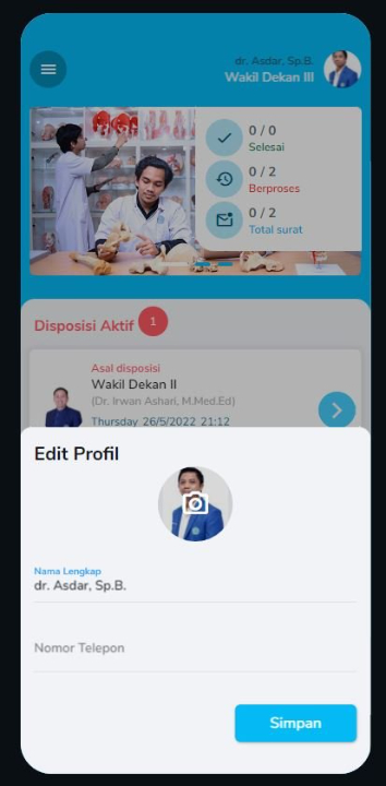 E-Distrack, Aplikasi Native Disposisi dan Tracking Layanan Persuratan