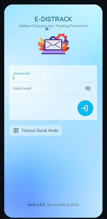 E-Distrack, Aplikasi Native Disposisi dan Tracking Layanan Persuratan