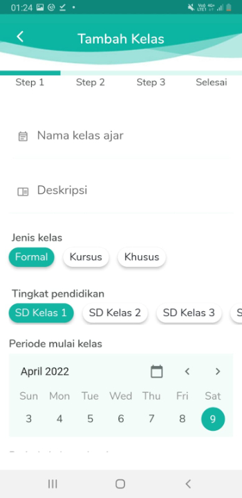 Edu-Z, Aplikasi MooC dan Marketplace Bahan Ajar, Belajar dan Evaluasi