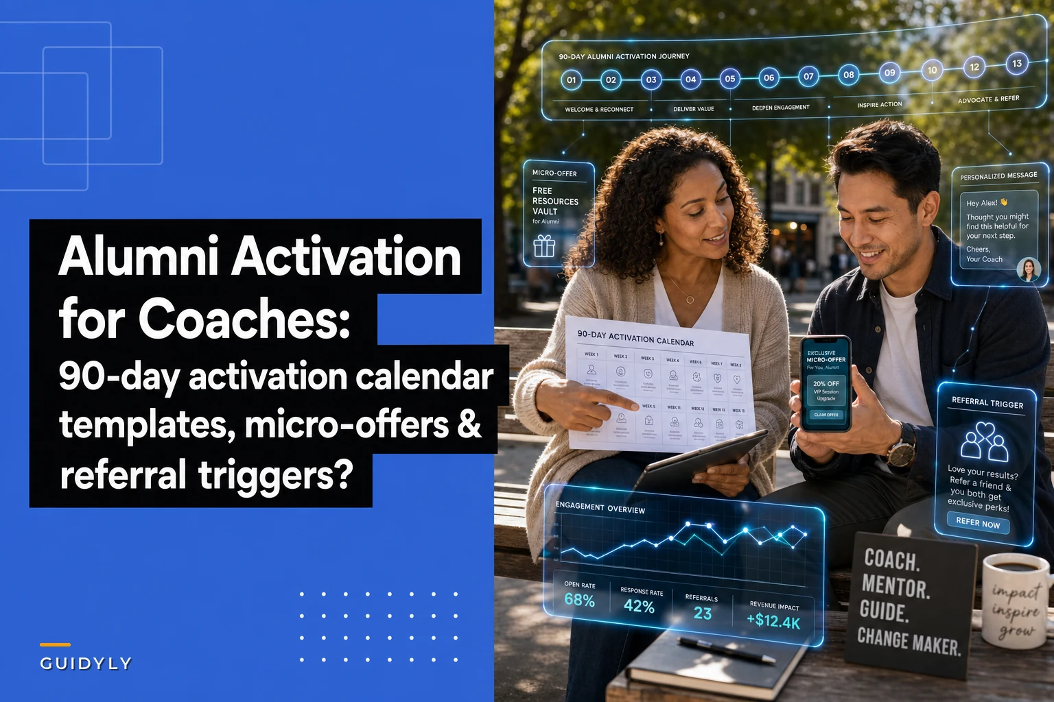 Alumni Activation for Coaches: A 90-Day Calendar of Communications, Micro-Offers and Referral Triggers