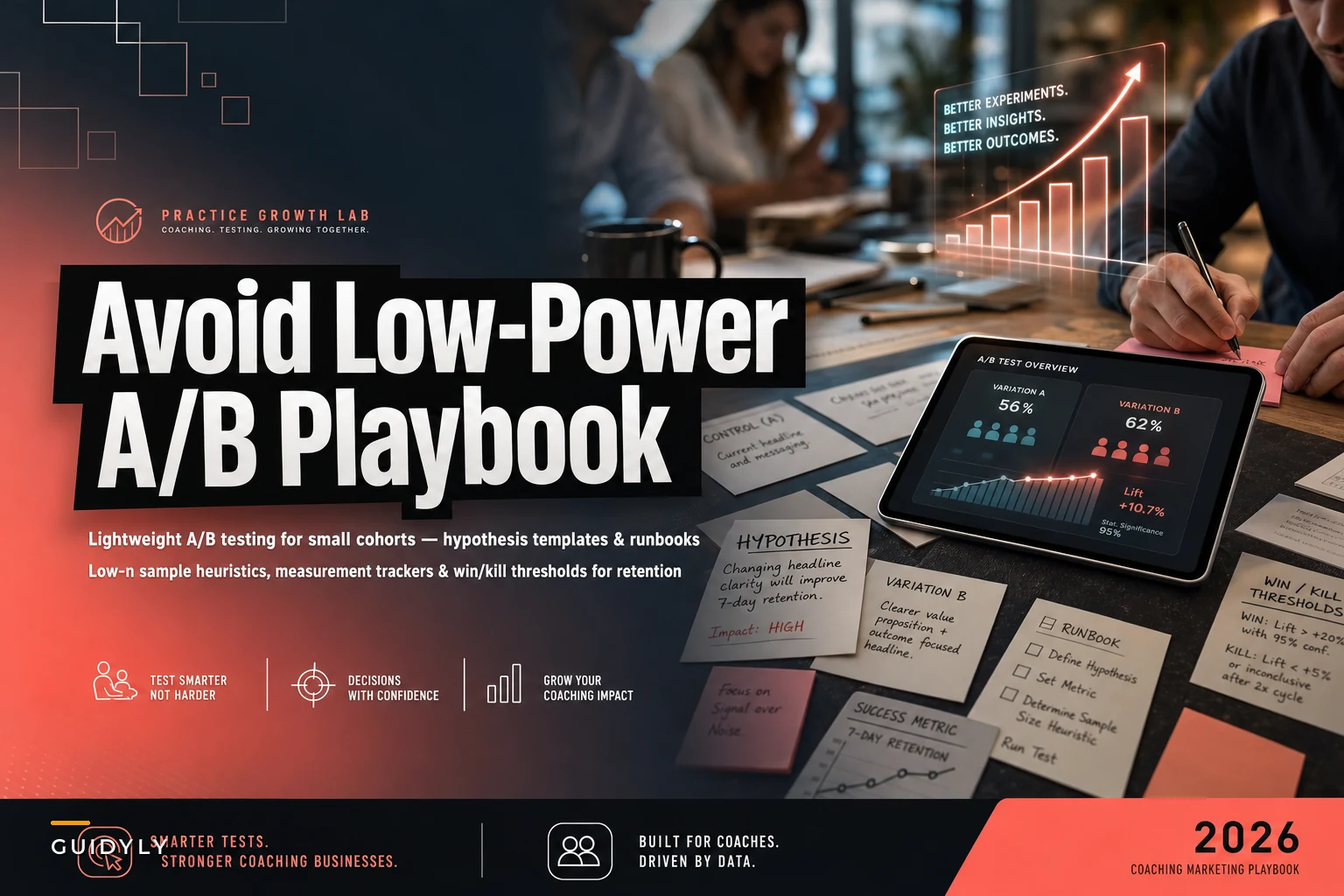 Avoid Low-Power Experiments: An A/B Testing Playbook for Coaches Running Small Cohorts