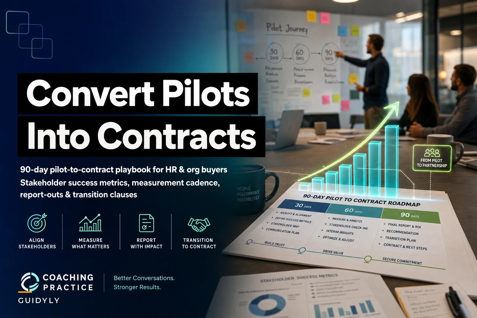 Convert Pilots into Contracts: A 90-Day Corporate Pilot Playbook for Coaches Selling to Organizations