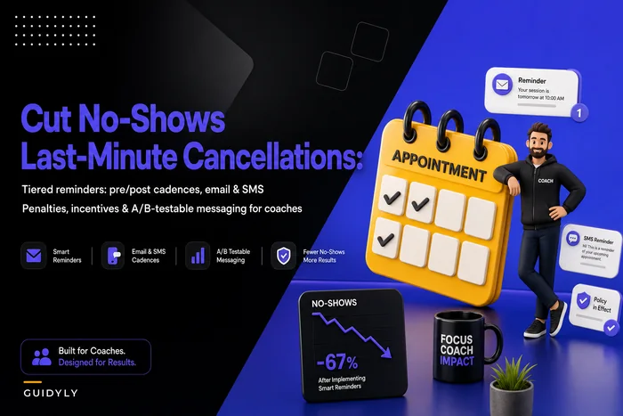 Cut No‑Shows and Last‑Minute Cancellations: A Tiered Messaging Playbook for Coaches