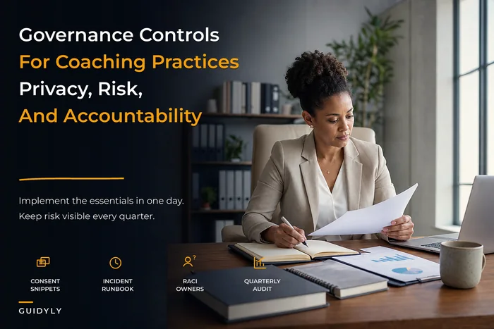 Governance Framework and Risk Controls for Coaching Practices