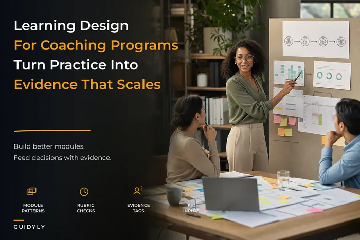 Learning Design and Evidence Strategy for Coaching Programs