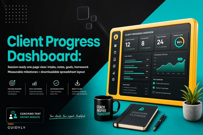 One‑Page Client Progress Dashboard Coaches Can Use Every Session