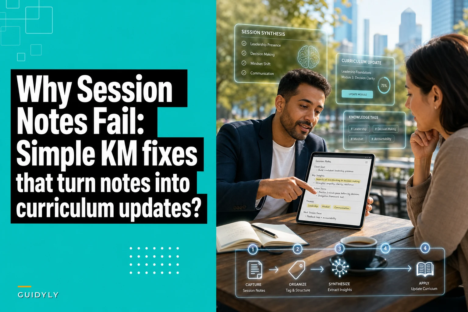 Why Session Notes Fail Coaches — And a Lightweight KM System That Turns Notes into Curriculum Improvements