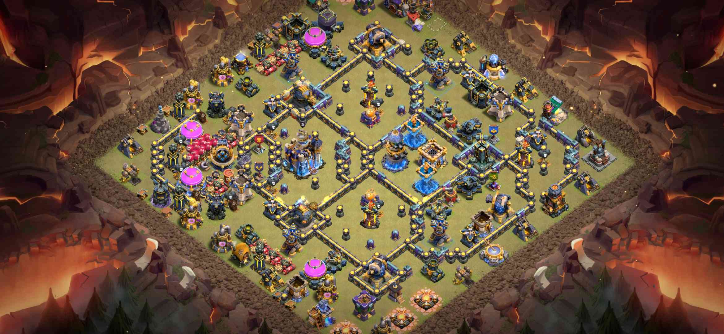 TH18 war base layout - TH18 Base