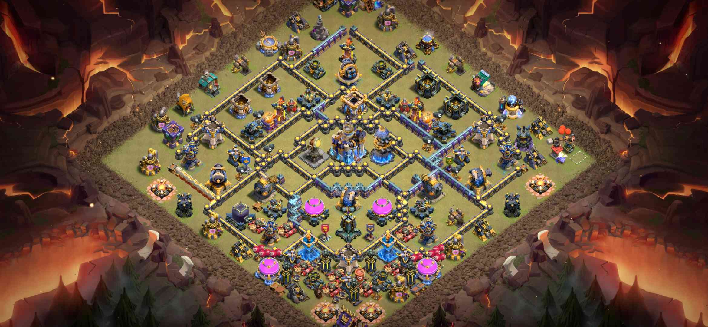TH18 war base layout - TH18 Base