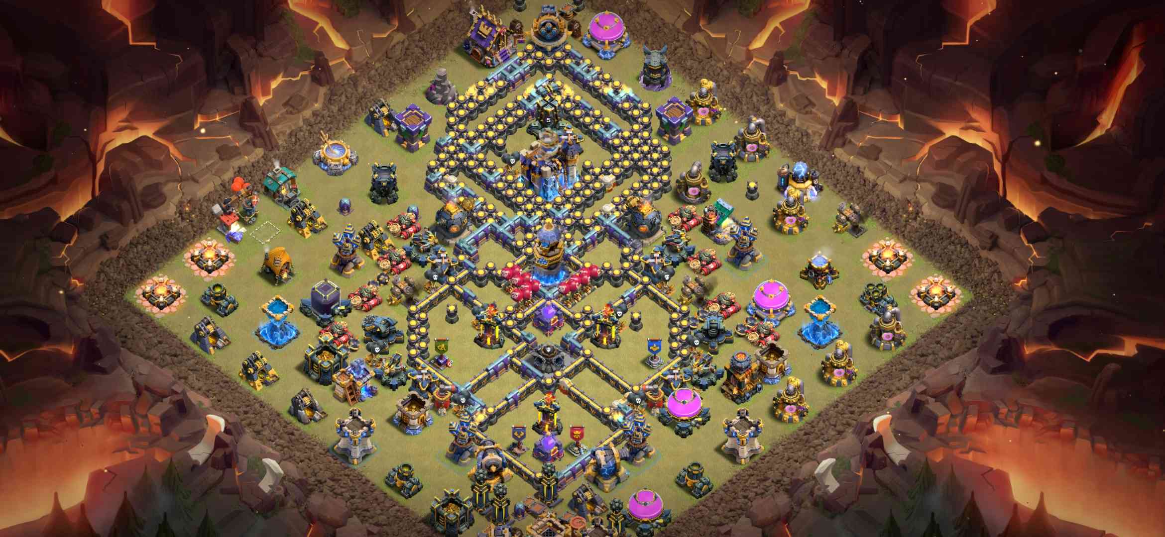 TH18 war base layout - TH18 Base