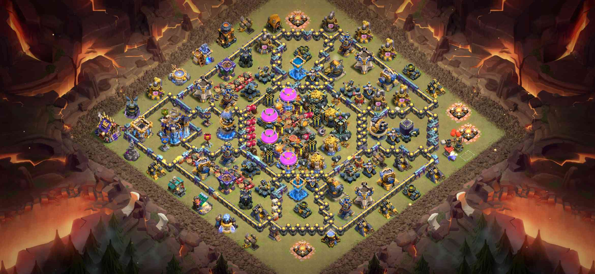 TH18 war base - Champions Clan Base