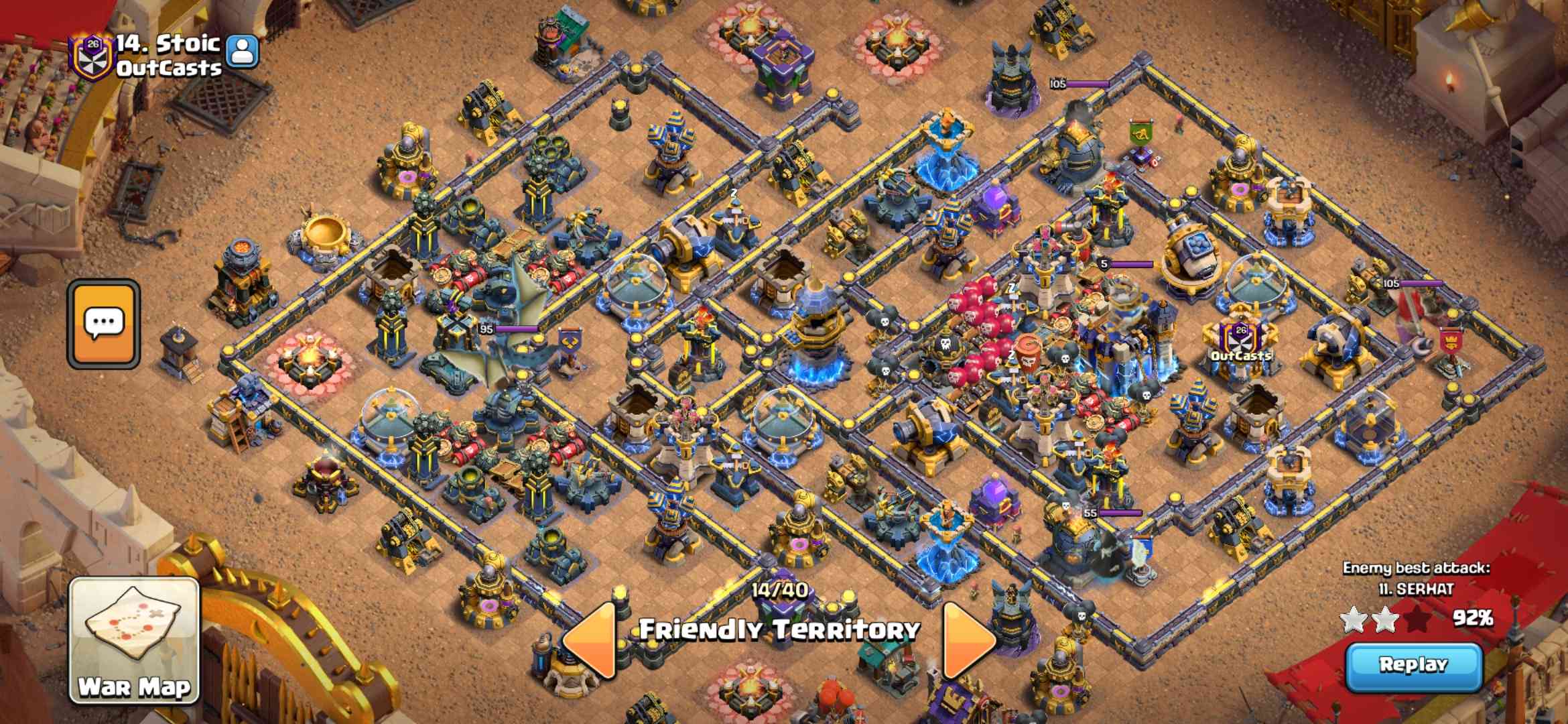 TH18 war base layout - TH18