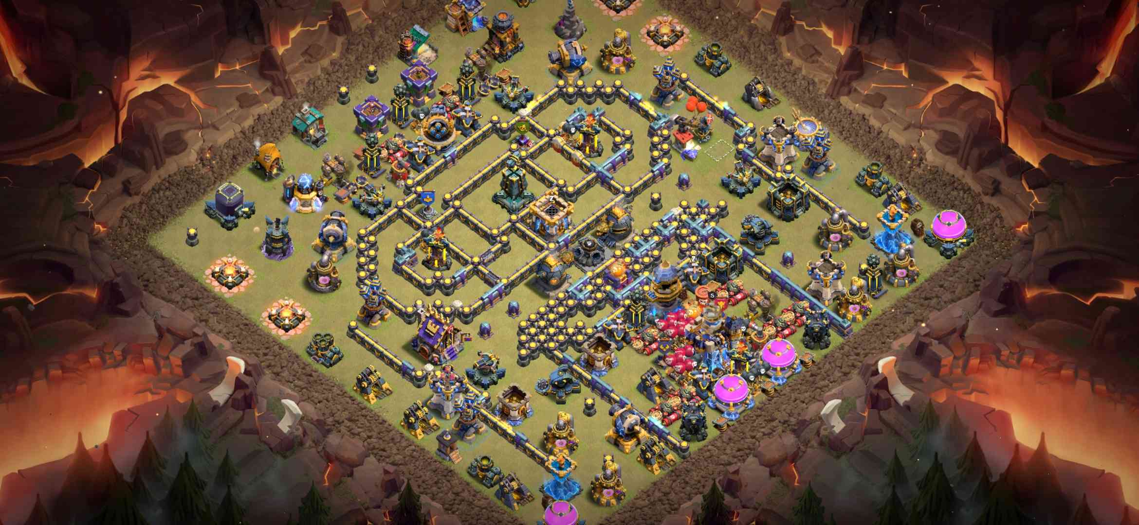 TH18 war base layout - TH18 Base