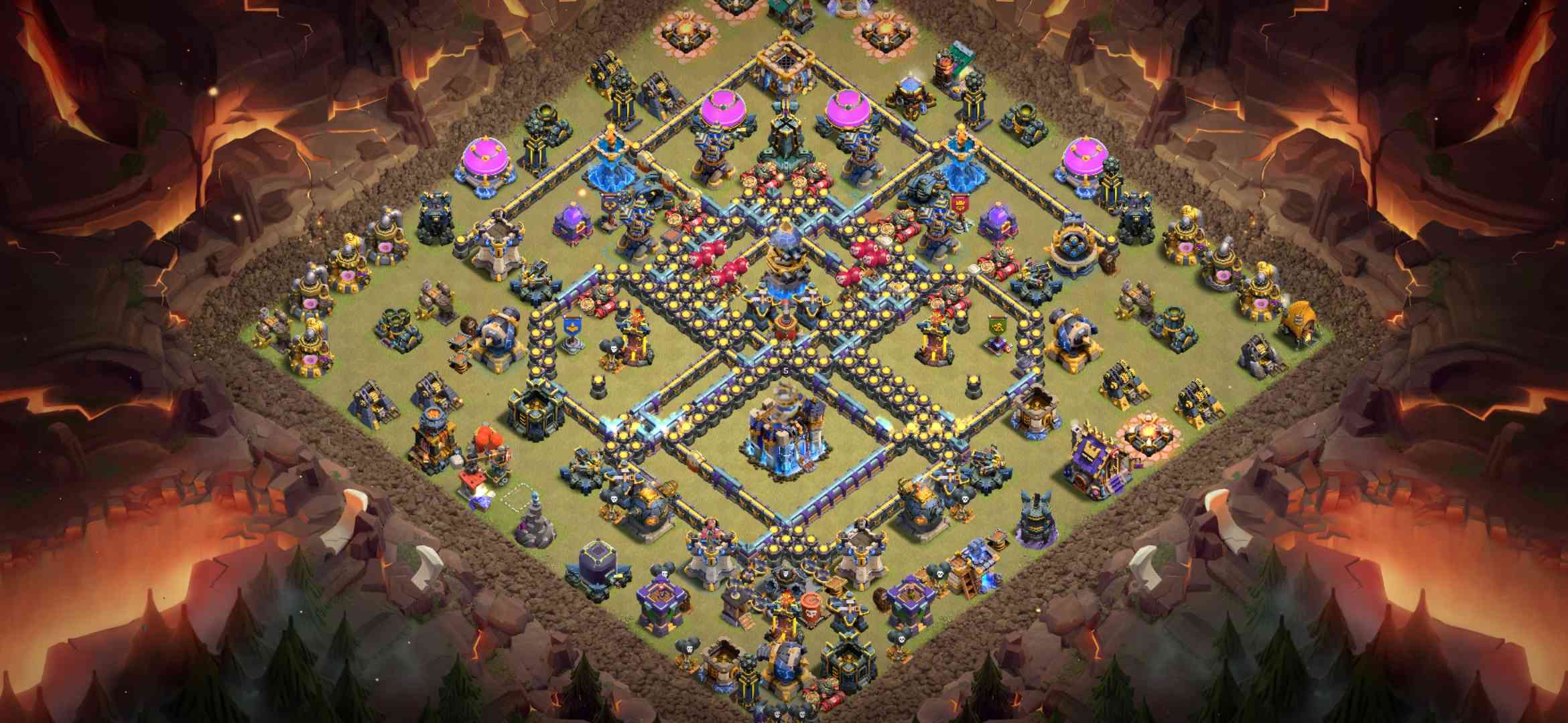TH18 war base layout - TH18 Base
