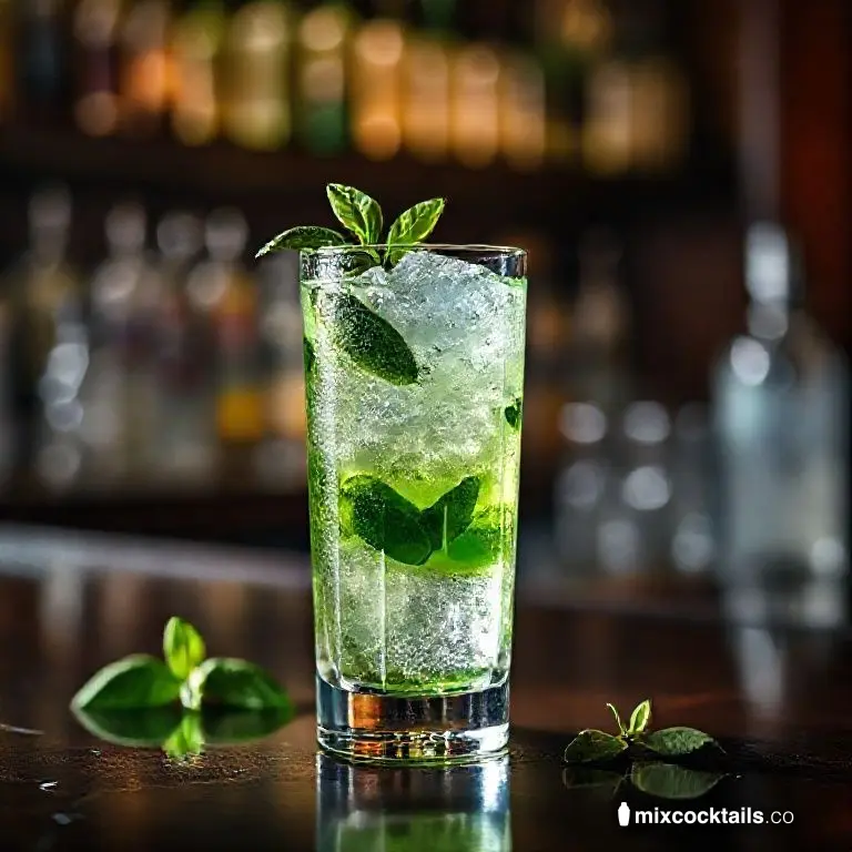 Gin Basil Smash