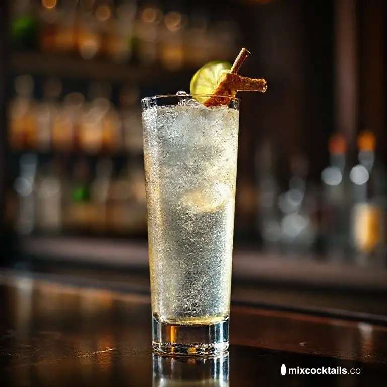 Ginger Lime Sparkler