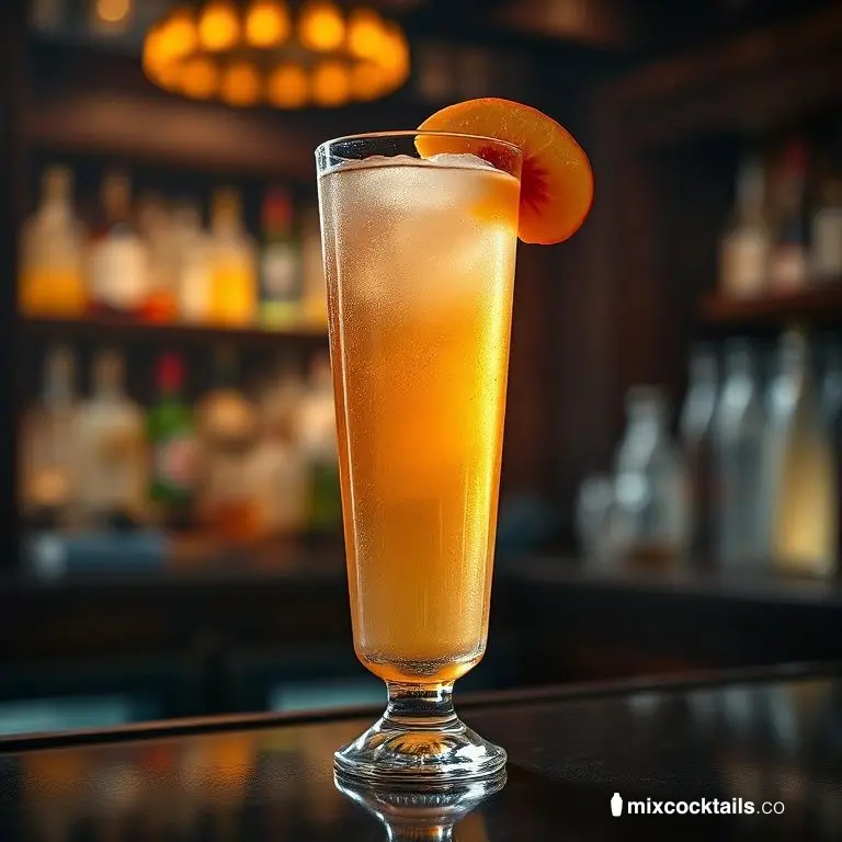 Cocktail Soju cu Piersică