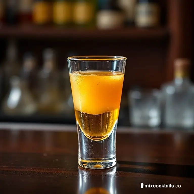 Pineapple Upside Down Cake Shot