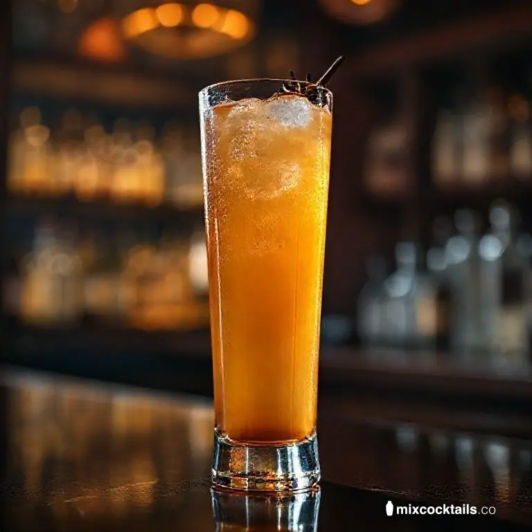 Cocktail Ceai cu Gheață Thailandez