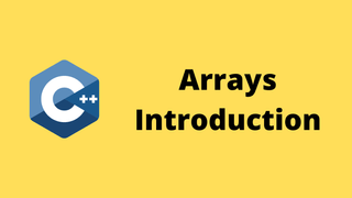 Arrays in C++ logo