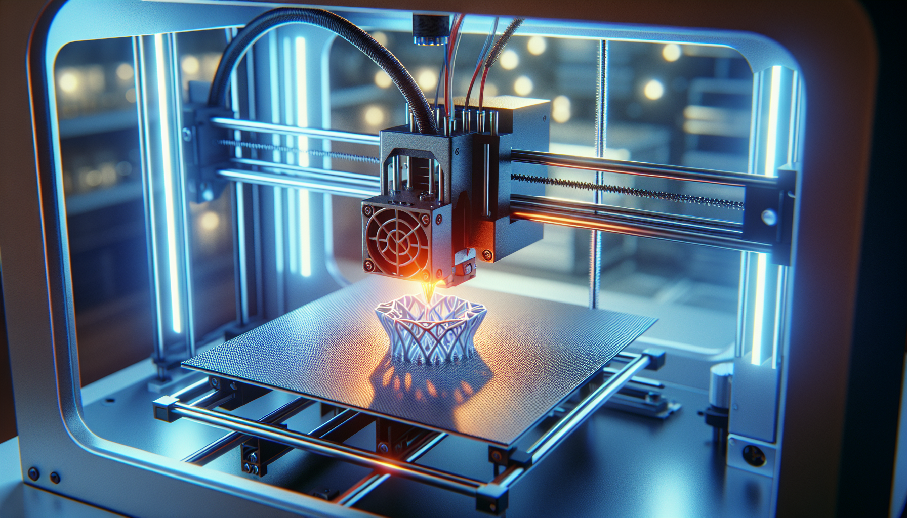 3D Printer in action