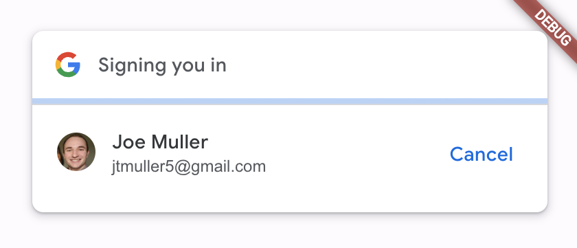 signInSilently method returning user