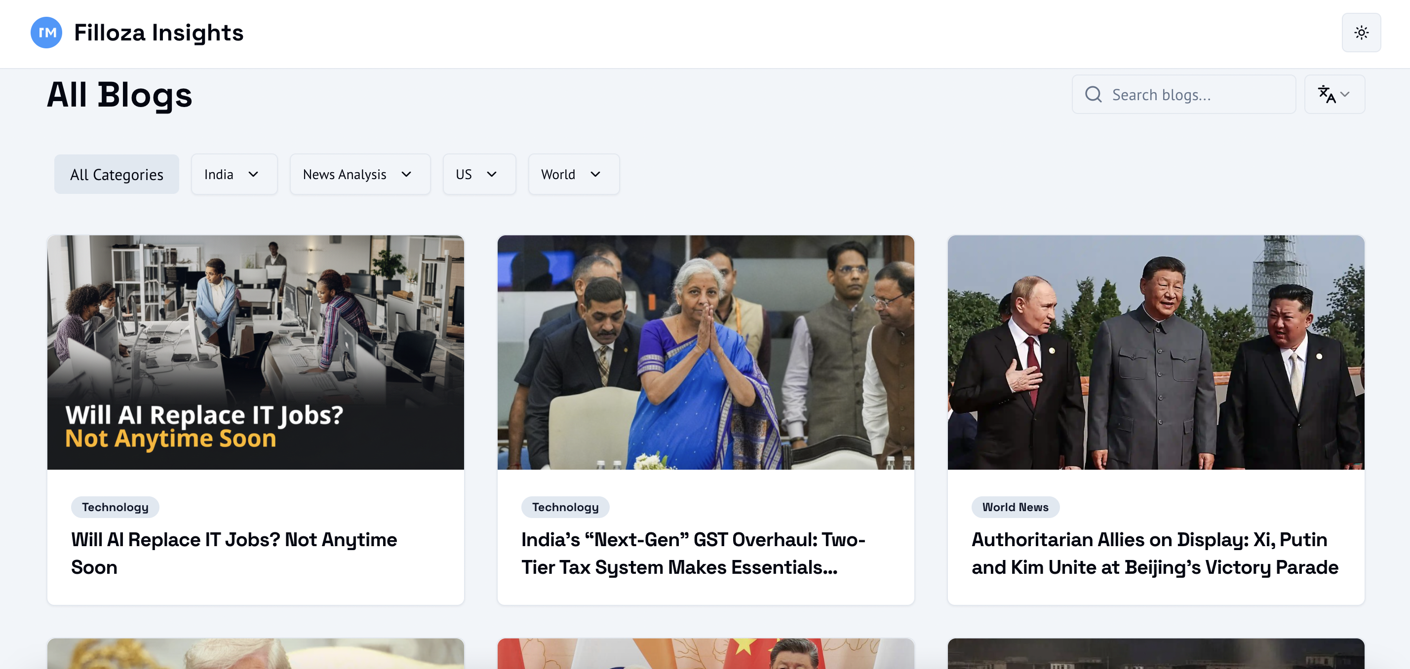 Blogging Portal - Image 1