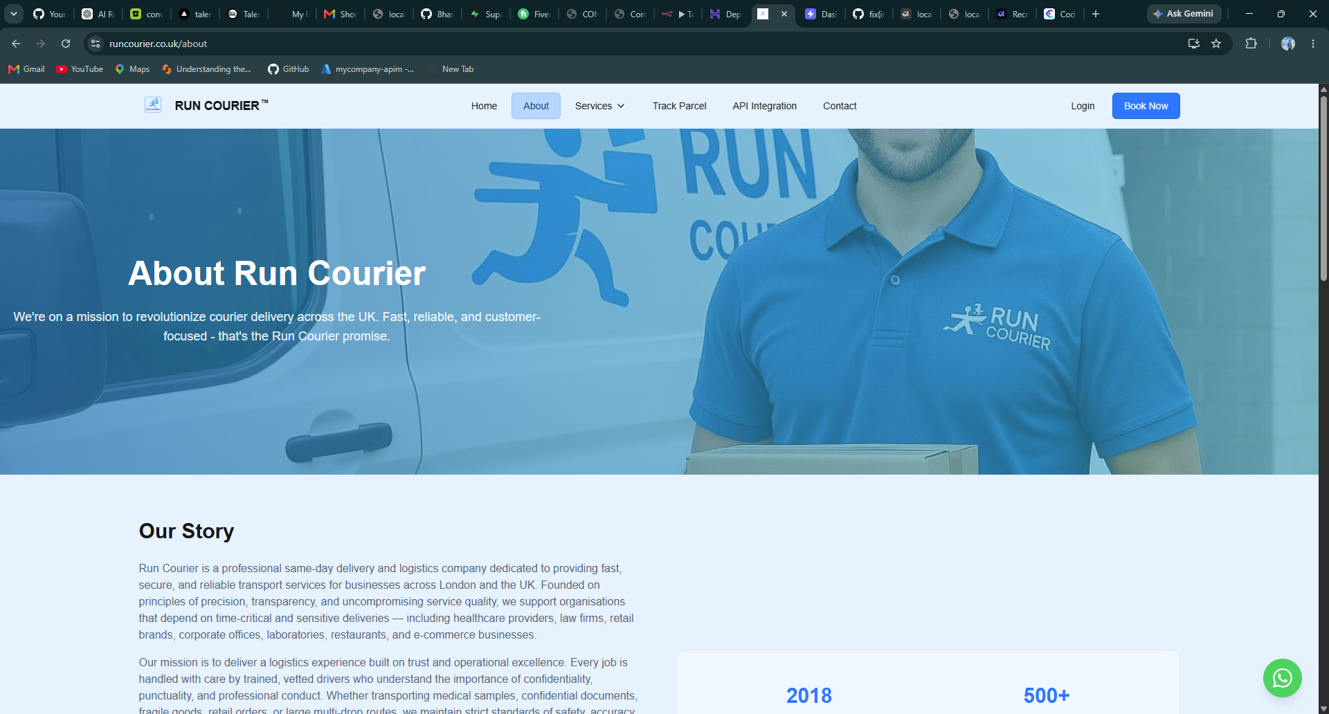 Run Courier — Same-Day Courier & Logistics Platform 3