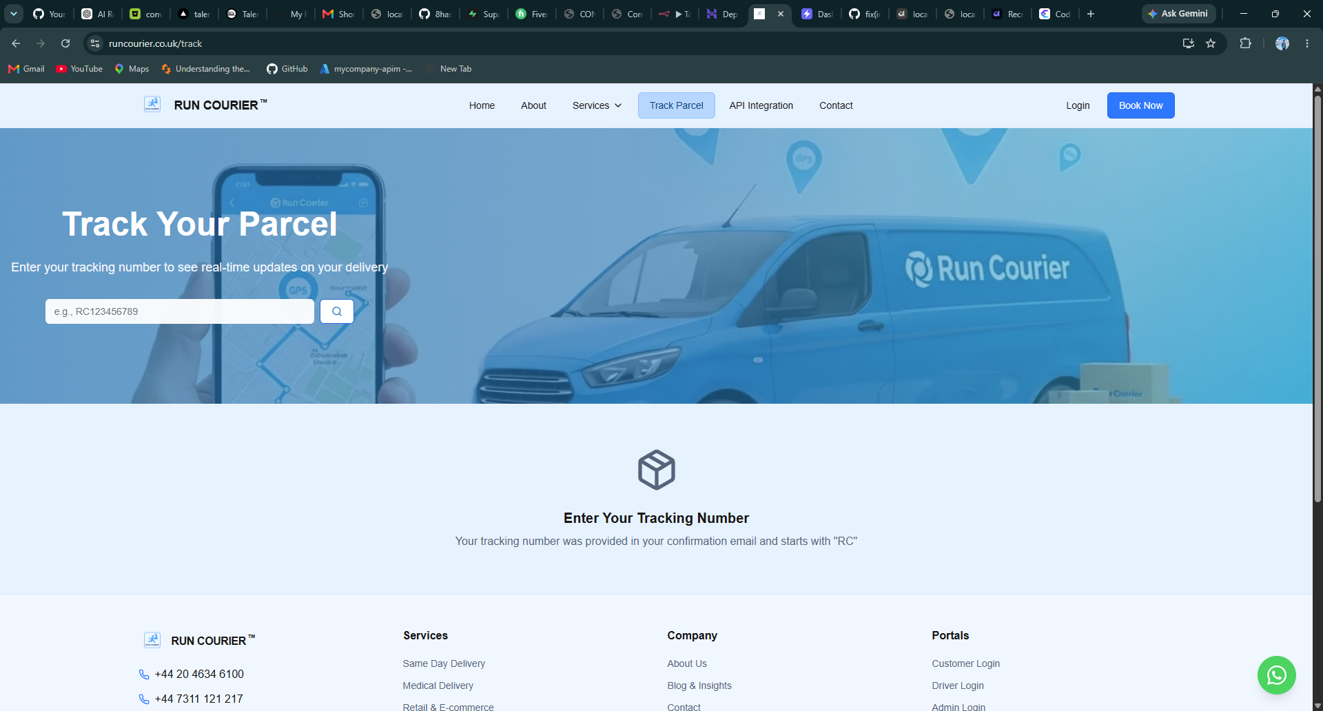 Run Courier — Same-Day Courier & Logistics Platform 5