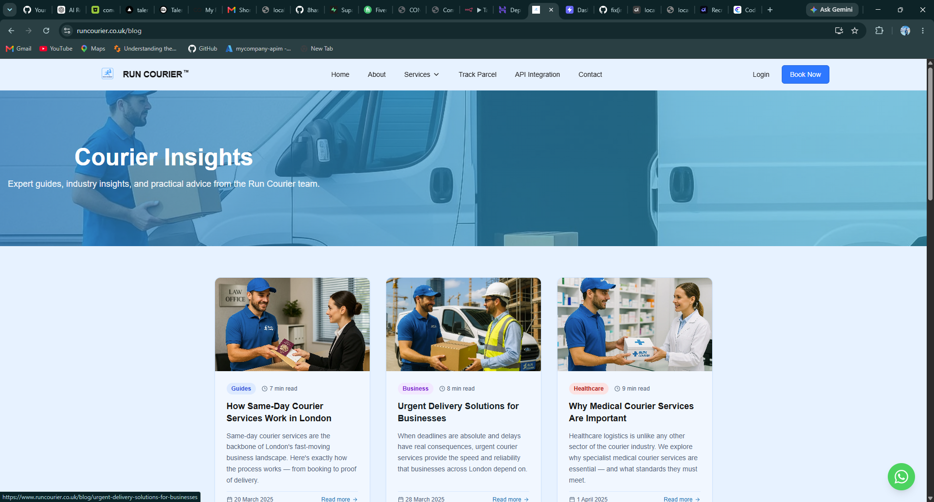 Run Courier — Same-Day Courier & Logistics Platform 7
