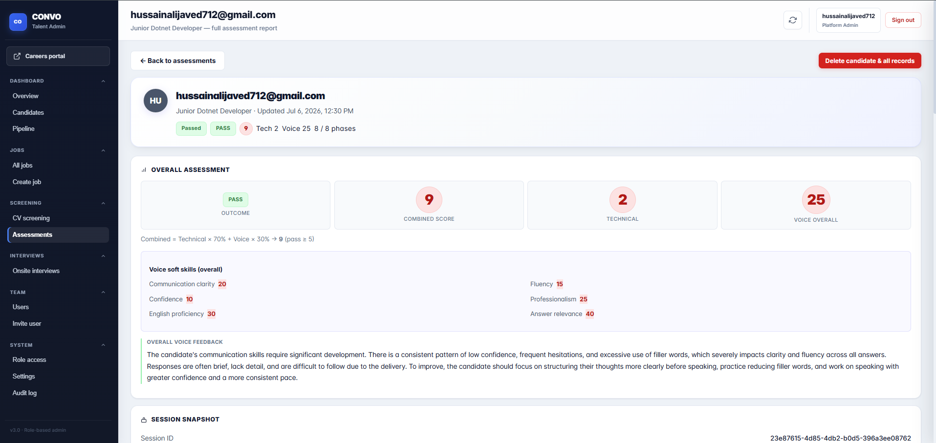 Talent Acquisition — AI-Powered Recruitment & Assessment Platform 4
